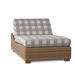 Woodard Montecito 77" Long Reclining Double Chaise w/ Cushion in Brown | 38 H x 40 W x 77 D in | Outdoor Furniture | Wayfair S511061-06N
