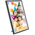 Aluratek 13.5" Digital Photo Frame with 3K Touchscreen, Wi-Fi, Light Sensor, and 32G AWS13F