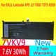 Batterie d'ordinateur portable de haute qualité 7VKV9 9TV5X pour DELL Latitude XPS 12 7000 7275