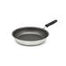 Vollrath 562408 8" Wear-Ever Non-Stick Aluminum Frying Pan w/ Hollow Silicone Handle, Black Silicone Handle