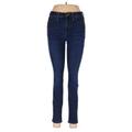 Madewell Jeans - Low Rise Skinny Leg Denim: Blue Bottoms - Women's Size 28 - Dark Wash