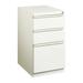Hirsh Pro 20 Deep Mobile Pedestal File Cabinet 3 Drawer Box-Box-File Letter Width White