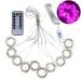 Welling 300LED 3x3Meter Curtain Strings Light USB 8-Mode Fairy Lamp with Remote Control