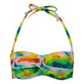 Hot Stuff Damen Bandeau-Bikini Top, multicolor, Gr. 40