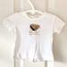 Burberry Shirts & Tops | Burberry Infant Short Sleeve Tee | Color: White | Size: 0-3mb