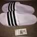 Adidas Shoes | Adidas Cloudfoam Shower Slides | Color: Black/White | Size: 8 & 10