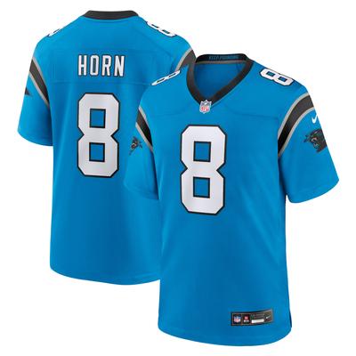 Carolina Panthers Nike Game Ausweichtrikot - Blau - Jaycee Horn - Herren Image