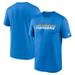 Men's Nike Powder Blue Los Angeles Chargers Legend Wordmark Performance T-Shirt