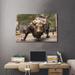 August Grove® The Wall Street Bull - Unframed Graphic Art on Wood in Black/Brown/Gray | 18 H x 26 W x 1.5 D in | Wayfair