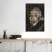 Latitude Run® Albert Einstein, Sticking His Tongue Out Wood in Black/Brown/Gray | 26 H x 18 W x 1.5 D in | Wayfair 555D8312ECB549AD961920D2095C9ED5