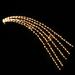 The Holiday Aisle® Shooting Star Trail Lighted Display Plastic in White | 28 H x 72 W x 1 D in | Wayfair A223761146A34A7598ED1ADEB9DBE230