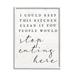 Stupell Industries Keep This Kitchen Clean Funny Phrase by Lil' Rue - Floater Frame Graphic Art on in Brown/Gray/White | Wayfair at-968_wfr_16x20