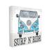 Stupell Industries Surf N Ride Retro Summer Bus by Karen Smith - Wrapped Canvas Graphic Art Canvas in Blue | 30 H x 30 W x 1.5 D in | Wayfair