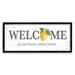 Stupell Industries Welcome Sweet Home Country Lemon by Annie Lapoint - Floater Frame Graphic Art on in Black/Brown/Yellow | Wayfair at-675_fr_10x24