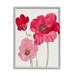 Stupell Industries Romantic Red Poppies Trio by Lanie Loreth - Floater Frame Graphic Art on Wood in Brown/Pink/Red | 20 H x 16 W x 1.5 D in | Wayfair
