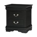 Winston Porter 3-3_Norah Sleigh Bedroom Set. Wood in Black | 47.5 H x 41 W x 73.9 D in | Wayfair CE95757B59664D1B8CFB5FF64A25E157