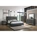 Rosdorf Park 6-1_Bobbi Upholstered Panel Bedroom Set Upholstered in Brown/Gray | 62 H x 69.3 W x 65 D in | Wayfair 8141B26D5BAE4E8C89AA23E6806A0082