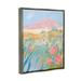 Stupell Industries Desert Canyon Vivid Cacti Plants by Sally Swatland - Painting Canvas in Blue/Green/Pink | 21 H x 17 W x 1.7 D in | Wayfair