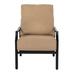 Woodard Nico Patio Chair w/ Sunbrella Cushion in Gray | 36.25 H x 27 W x 36 D in | Wayfair 3S0406-72-51N