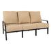 Woodard Nico 75" Wide Outdoor Patio Sofa w/ Sunbrella Cushions® Fabric Included in Black | 36.25 H x 75 W x 36 D in | Wayfair 3S0420-21-05Y