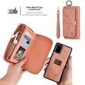 Feishell Galaxy S20 Plus Wallet Case Multi-Functional Premium Leather Folio Removable Cover with Zip Purse ID Credit Card Holder & Detachable Magnetic Case For Samsung Galaxy S20 Plus Pink