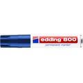 Edding - 800 marqueurs permanents bleus