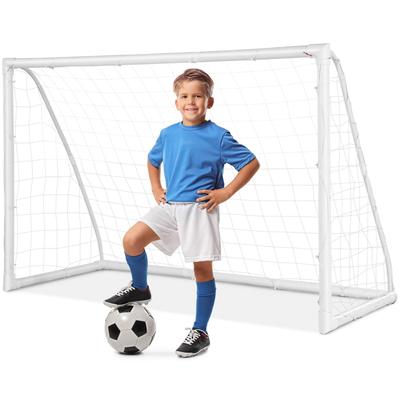Costway 6 FT x 4 FT Portable Kids Soccer Goal Quic...