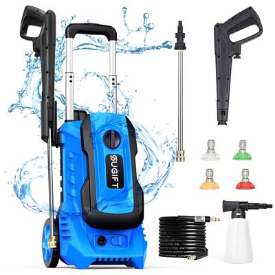 2600 Max PSI 1.8 GPM Electric High Pressure Washer, Cleans Cars/Fences/Patios - 1