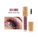 TUTUnaumb Sparkling Diamond Shiny Charm Mascara Volume Waterproof Extension Makeup Eyelash Mascara Colorful Mascara for Eyelashes Set Long lasting Charming Voluminous Mascara-Red