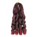 Large Curl Wig Big Wave Braid Wig Hair Receiving Bundle Double Extensions