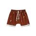 Toddler Baby Boy Shorts Summer Stripe Lightning Print Athletic Shorts Elastic Jogger Casual Shorts