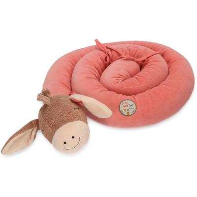 Nestchenschlange STERNTALER "Emmily", rot (hellrot), Obermaterial: 75% Polyester, 25% Baumwolle. Obermaterial 2: 100% Polyester, Bettnestchen Image