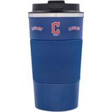 Cleveland Guardians 18oz Coffee Tumbler with Silicone Grip