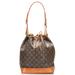 Louis Vuitton Bags | Louis Vuitton Monogram Noe Shoulder Bag M42224 Brown Pvc Leather Ladies Louis... | Color: Brown | Size: Os