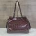 Dooney & Bourke Bags | Dooney & Bourke Croc Embossed Leather Shoulder Bag W/ Key Ring | Color: Brown/Red | Size: Os