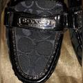 Coach Shoes | Coach Black Signature Loafers | Color: Black | Size: 6.5