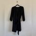 J. Crew Dresses | J. Crew Women’s Size 2 Black 365 Crepe Wrap Career Casual Dress | Color: Black | Size: 2