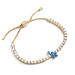 BaubleBar Los Angeles Dodgers Pull-Tie Tennis Bracelet