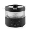 Aroma Housewares Professional 8-Cup (Cooked) SmartCarb Multicooker & Flavor-Lock Food Steamer Plastic/Metal | Wayfair AMC-800