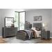 Red Barrel Studio® Ange Gray Panel Bedroom Set 4&1 in Brown/Gray | 5 H x 61 W x 79.25 D in | Wayfair 373D1DEC854445B5A0DED40C0B811F7F