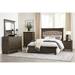 Alcott Hill® 3-2_Neha Upholstered Panel Bedroom Set Upholstered in Brown | 5.75 H x 87 W x 90.5 D in | Wayfair E3DF27B494634A2096E123AF190A84DC