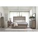 Loon Peak® 3-3_Ibbie Two-Tone-Gray Panel Bedroom Set Wood in Brown | 66.75 W x 67.25 D in | Wayfair D66D186CBDA14F50B2A712FB2A6E734F