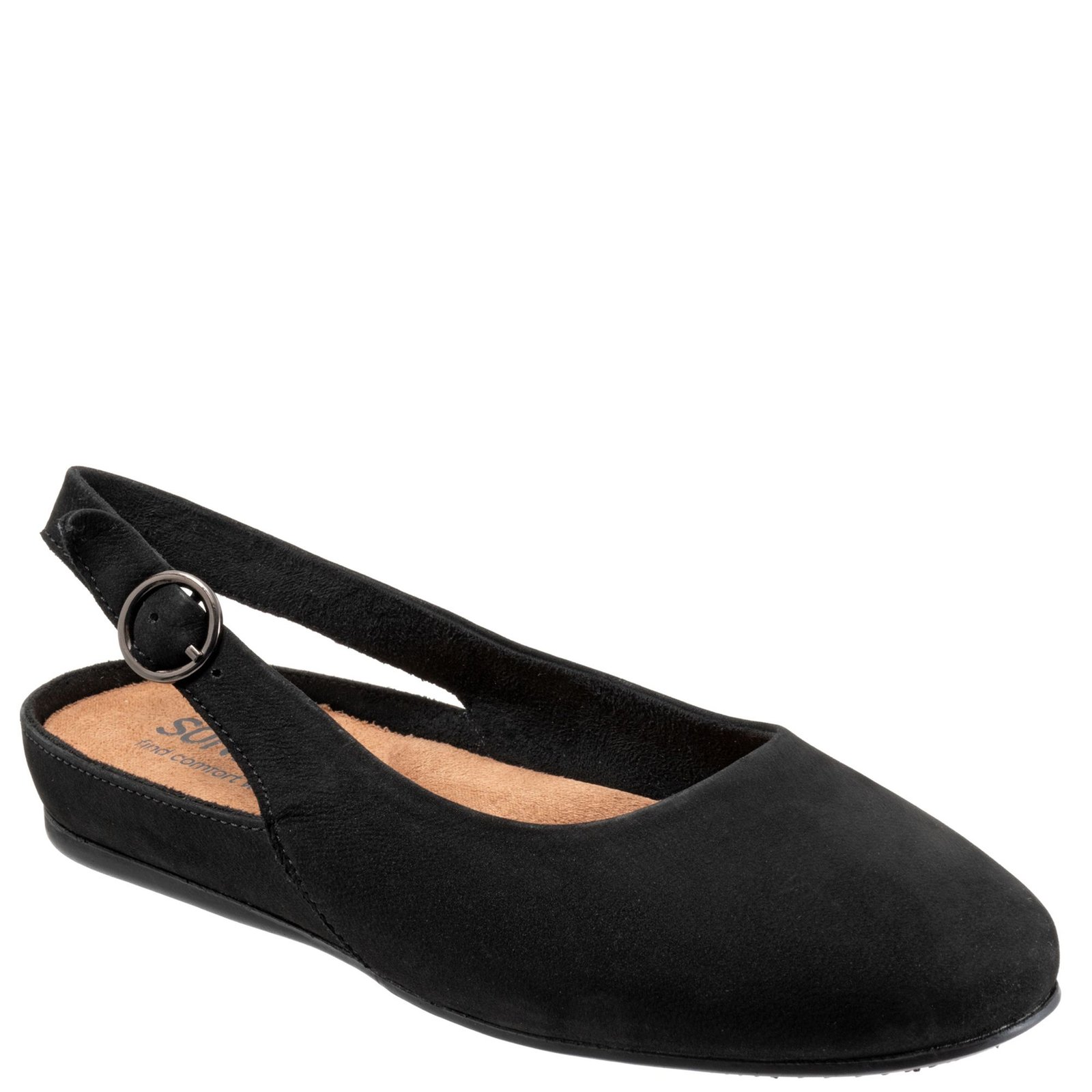 Softwalk Sandy - Womens 9 Black Slip On W2