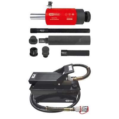 Ks Tools Hydraulik-Einheit 22t, mit Luft-Hydraulik-Pumpe, 13-tlg [Hersteller-Nr. 440.9995]