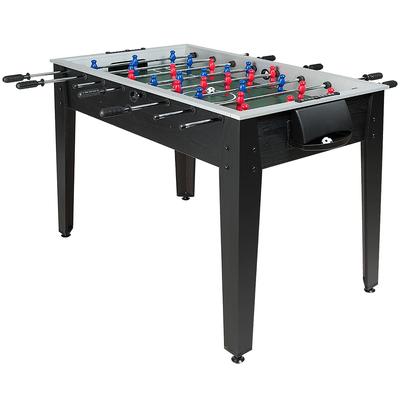 Gymax 48'' Competition Sized Wooden Soccer Foosball Table Adults & - 48'' x 24'' x 31''