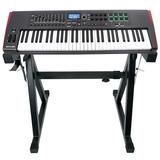 Novation IMPULSE 61-Key MIDI USB Keyboard Controller+Z-Style Pro Stand+Bag