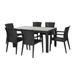 Alberta 7-Piece Dining Set-Anthracite