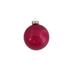 Matte Finish Glass Christmas Ball Ornaments - 4" (100mm) - Pink - 6ct