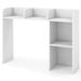 Costway Desk Bookshelf Desktop Storage Organizer Display Shelf Rack Dorm Office White