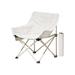 Lightweight Folding Chair Folding Camping Chair Compact Camping Seat Lawn Chairs Beach Chair Camping Stool Chair for Traveling Patio Outside White